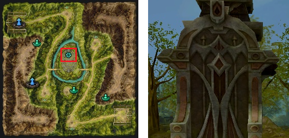 There dungeon entrance is located in the central city of Providence eobaen arcane traces.