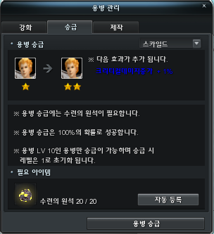 용병승급